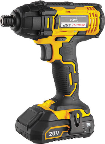 מברגת אימפקט 20V כולל סוללה דגם TOT006 מבית GPT
