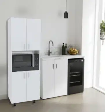 ארון שרות עם מקום למיקרוגל דגם אלירן מבית Tudo Design ארון שרות עם מקום למיקרוגל דגם אלירן מבית Tudo Design