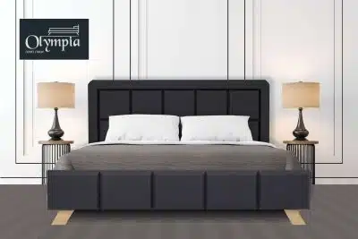 מיטה זוגית כולל מזרן קפיצים דגם 6024 מבית Olympia