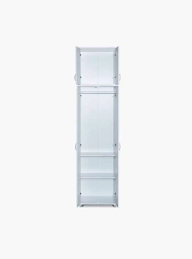 ארון עם תלייה ו-2 מדפים בתוספת ארון עליון 2 דלתות דגם יהב 602-602E מבית yiron