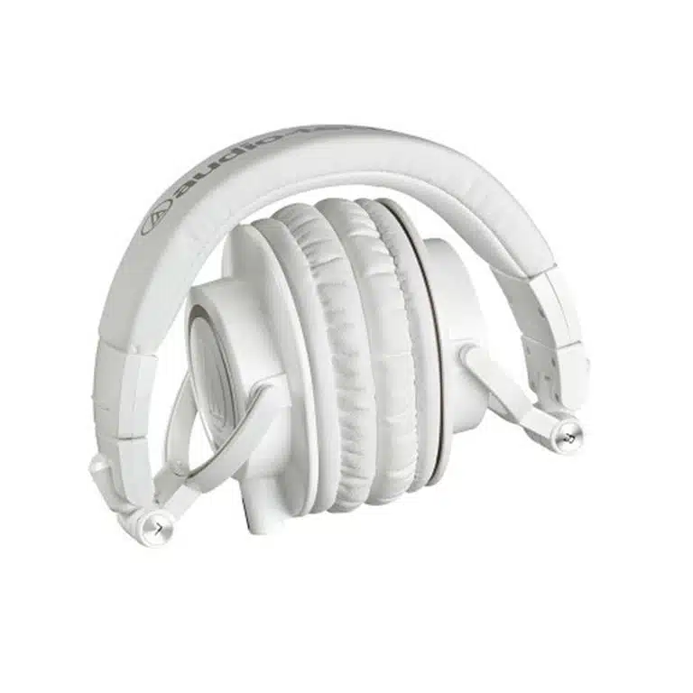 אוזניות מוניטור אולפן מקצועיות דגם ATH-M50xWH מבית Audio Technica אוזניות מוניטור אולפן מקצועיות דגם ATH-M50xWH מבית Audio Technica