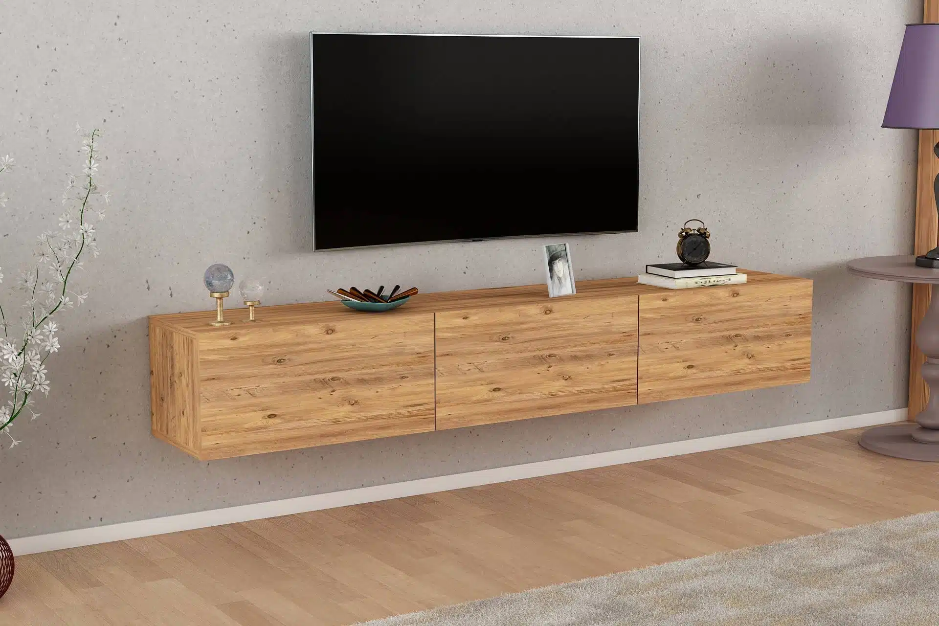 מזנון צף ברוחב 180 ס"מ דגם ANDEY מבית TUDO DESIGN מזנון צף ברוחב 180 ס"מ דגם ANDEY מבית TUDO DESIGN
