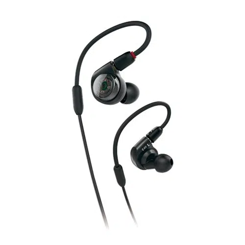 אוזניות מוניטור In-ear דגם ATH-E40 מבית Audio Technica אוזניות מוניטור In-ear דגם ATH-E40 מבית Audio Technica