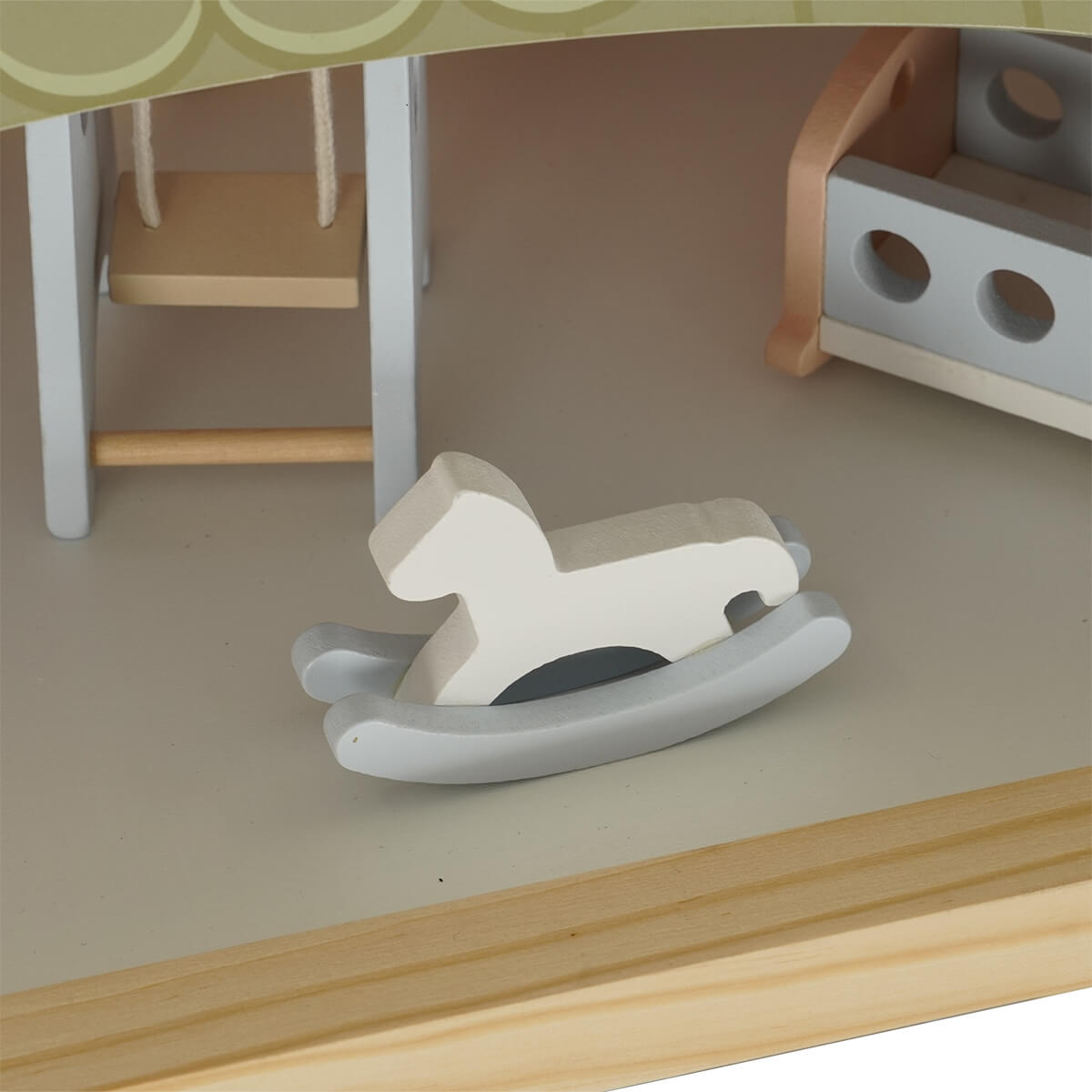 בית בובות מאובזר וילה אורבנית מעץ – Urban Villa Doll House מבית Dainy's