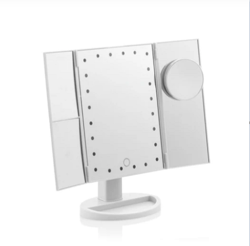 מראת איפור והגדלה LED דגם V0100904 מבית InnovaGoods