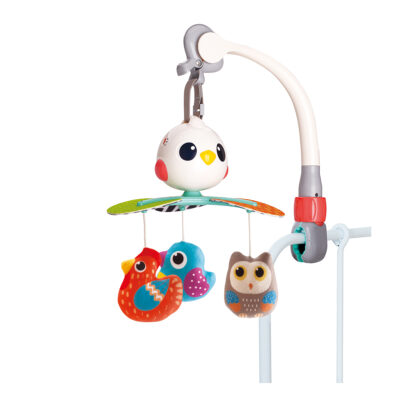 מובייל מוסיקלי ציפורים - Musical Cot Mobile with Bird Toys מבית Hola Toys