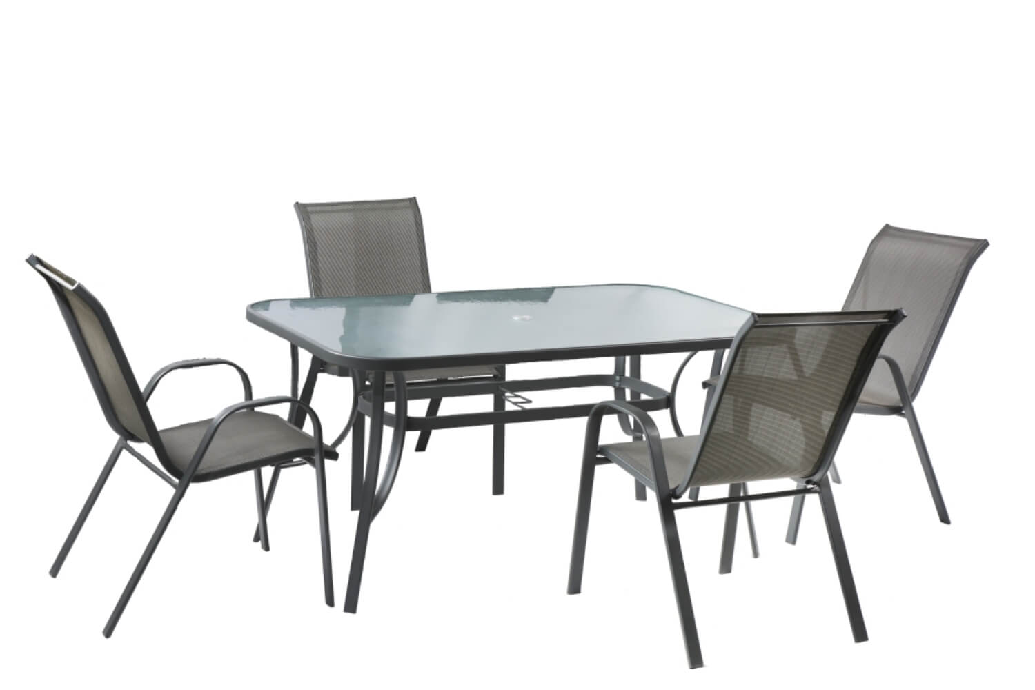 שולחן עם 4 כיסאות לגינה דגם TORINO4 תוצרת AUSTRALIA GARDEN
