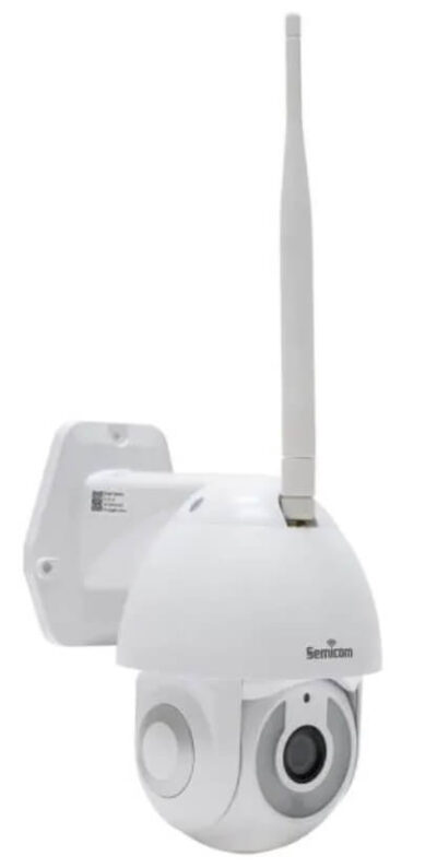 מצלמת אבטחה אלחוטית ממונעת 4MP חוץ דגם IC-PTZ5 PRO MAX מבית Semicom Smart