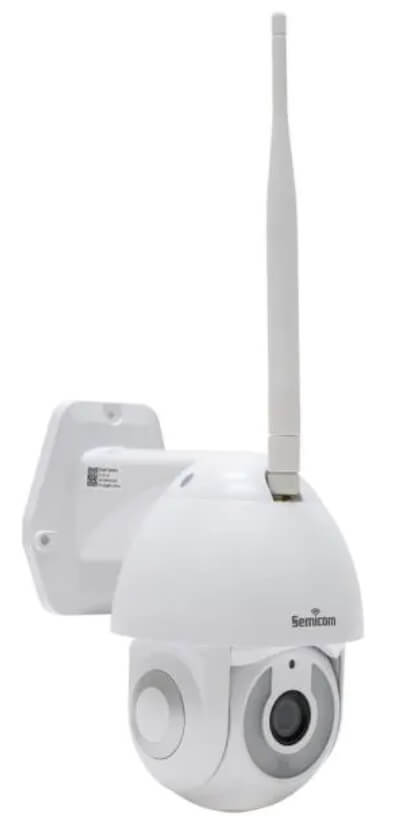 מצלמת אבטחה אלחוטית ממונעת 4MP חוץ דגם IC-PTZ5 PRO MAX מבית Semicom Smart