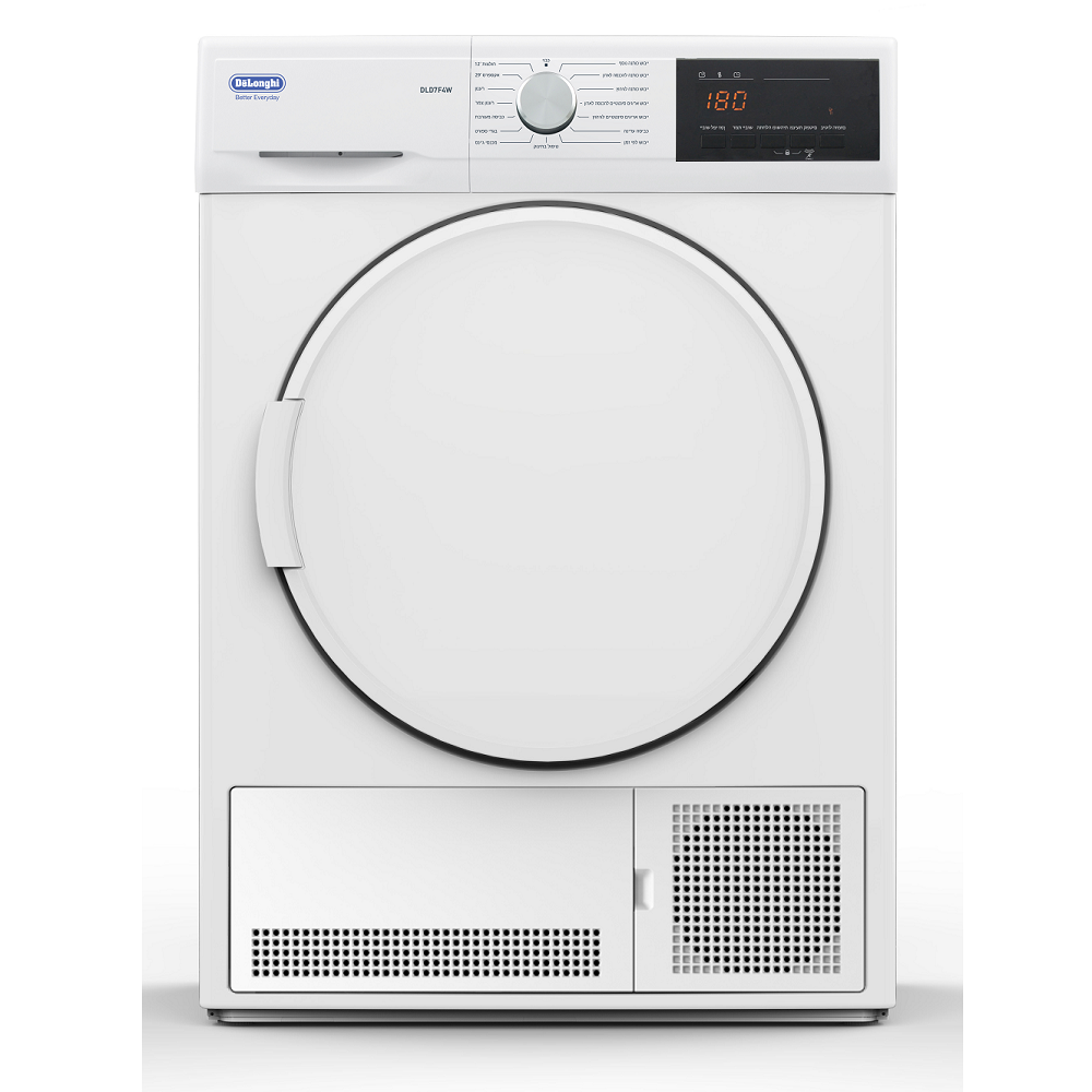 מייבש כביסה 8 ק”ג Delonghi DLD8F4W מבית ניופאן מייבש כביסה 8 ק”ג Delonghi DLD8F4W מבית ניופאן