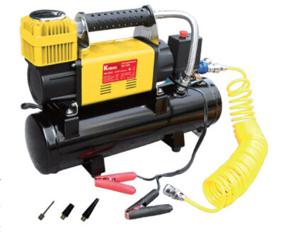 מדחס אויר (קומפרסור ) 12V מקצועי + מיכל דגם KR-1212 תוצרת KRAUSS