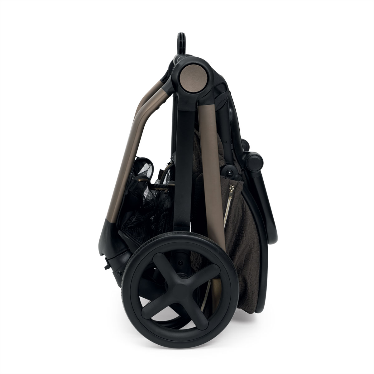עגלה משולבת סל שכיבה מיסה ברונזה ליזרד - Mysa Stroller Bronze Lizard RE_LUX מבית Chicco