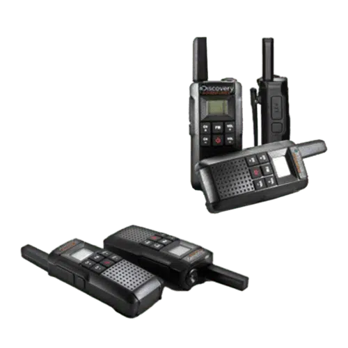 זוג מכשירי קשר מקצועיים PMR446 דגם DS PRO מבית Discovery