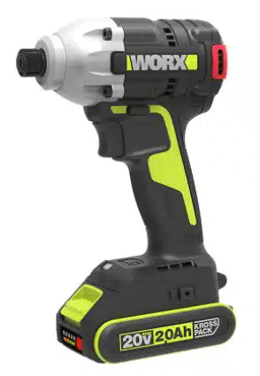 מברגת אימפקט נטענת 20V+זוג סוללות 2A ו4A דגם WU290.3 מבית WORX