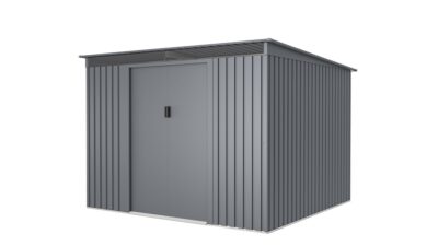 מחסן מתכת סקיילייט במידות 2.61X2.41 דגם SkyD מבית Garden Top