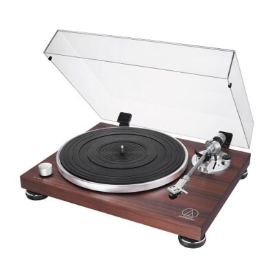 פטיפון BT חגורה ידנית דגם AT-LPW50BTRW מבית Audio Technica
