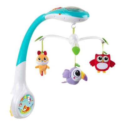 מובייל מוזיקלי היער הקסום עם מקרן - New Magic Forest Mobile Projection מבית Chicco