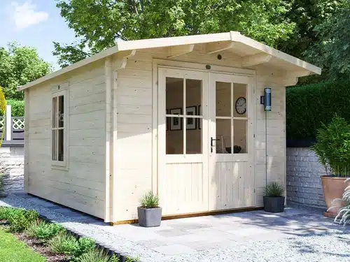 מחסן עץ פרימיום 3X3 עובי 45 ס"מ דגם Avon מבית DunsterHouse