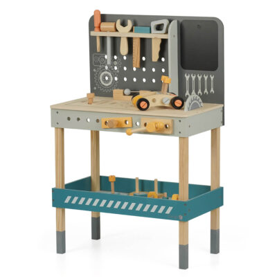 שולחן עבודה מעץ לילדים – ‏‏‏‏Wooden Workbench מבית Dainy's