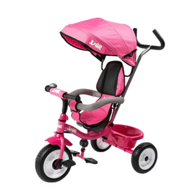 תלת אופן לילדים עם מושב מסתובב דגם DELUXE – חוויית רכיבה בטוחה, נוחה ומהנה לילדים!