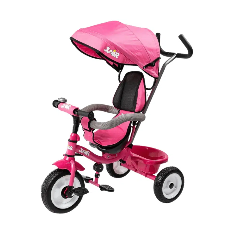 תלת אופן לילדים עם מושב מסתובב דגם DELUXE – חוויית רכיבה בטוחה, נוחה ומהנה לילדים!