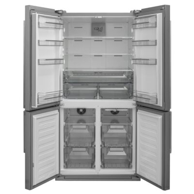 מקרר 577 ‏ליטר 4 דלתות Delonghi DLR999DX מבית ניופאן