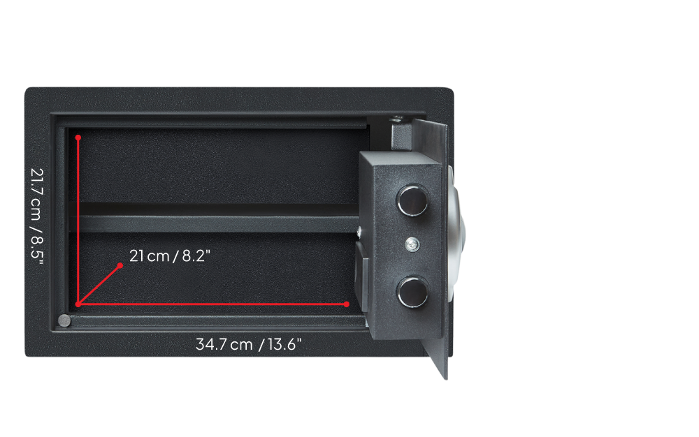 כספת ביטחון דיגיטלית דגם CS3 מבית ExecutiveSafe