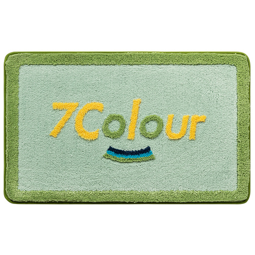 שטיח אמבטיה אופנתי דגם colour ירוק מבית Ramos