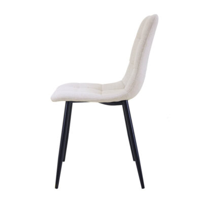 זוג כסאות מרופדים לפינת אוכל דגם רוז מבית HOME DECOR