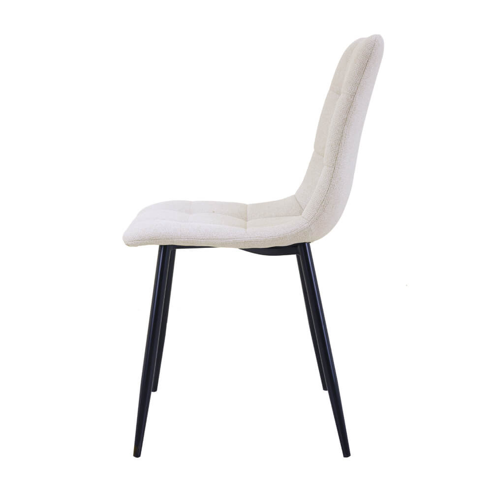 זוג כסאות מרופדים לפינת אוכל דגם רוז מבית HOME DECOR