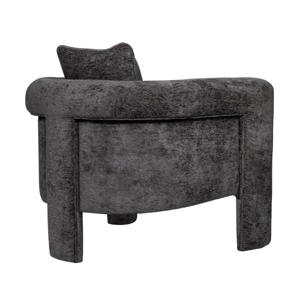 כורסת מעצבים מרופדת בד רחיץ דגם רוקסי מבית HOME DECOR
