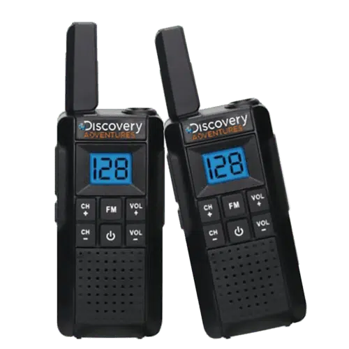 זוג מכשירי קשר מקצועיים PMR446 דגם DS PRO מבית Discovery