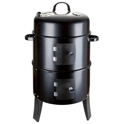 מעשנה פחמים חבית 3 ב-1 דגם 151502-001 מבית Smokey