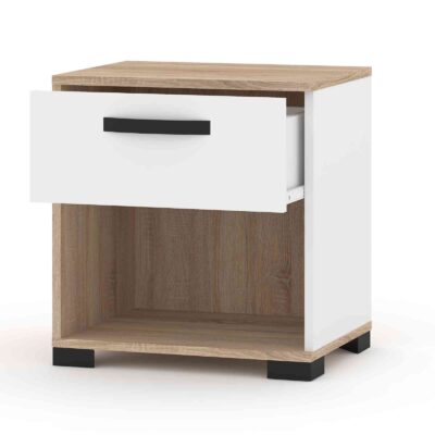 שידת לילה עם מגירה אחת רוחב 50 ס"מ דגם Hermes מבית Tudo Design