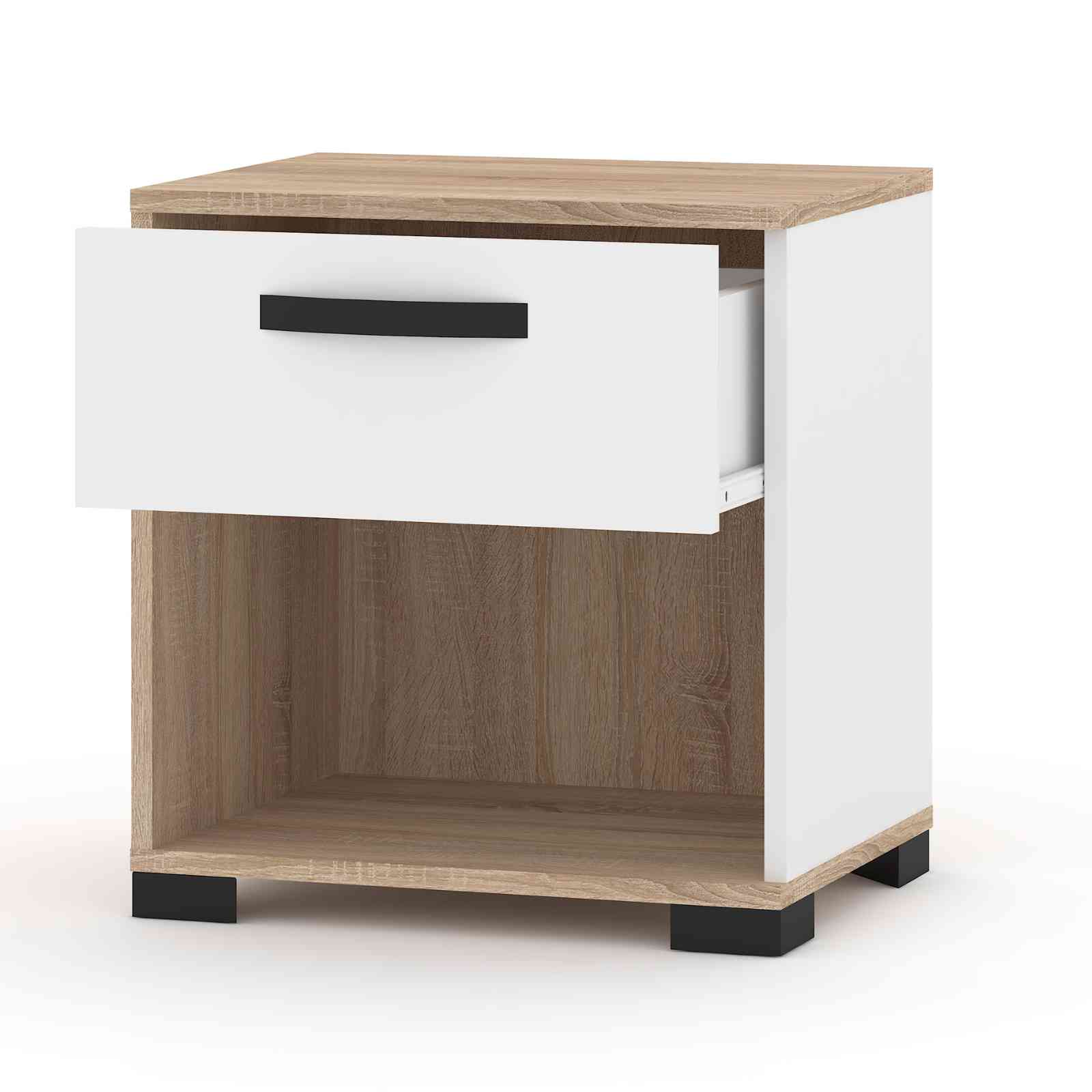 שידת לילה עם מגירה אחת רוחב 50 ס"מ דגם Hermes מבית Tudo Design