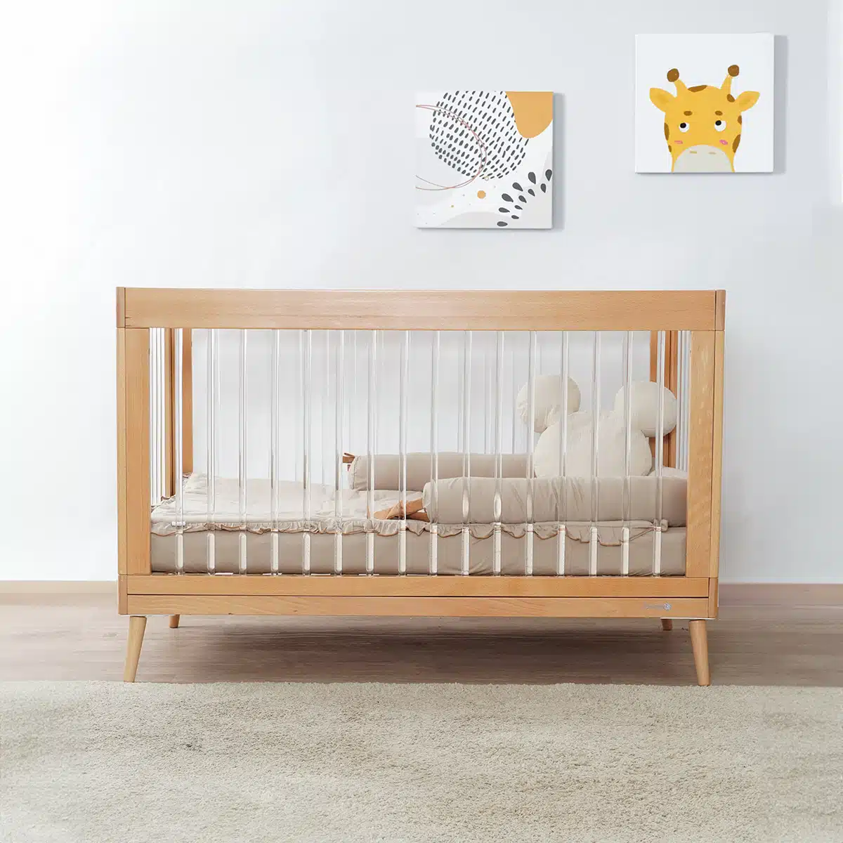 מיטת תינוק אמנדה - Amanda™ Baby Bed 130x70 cm מבית Dainy's