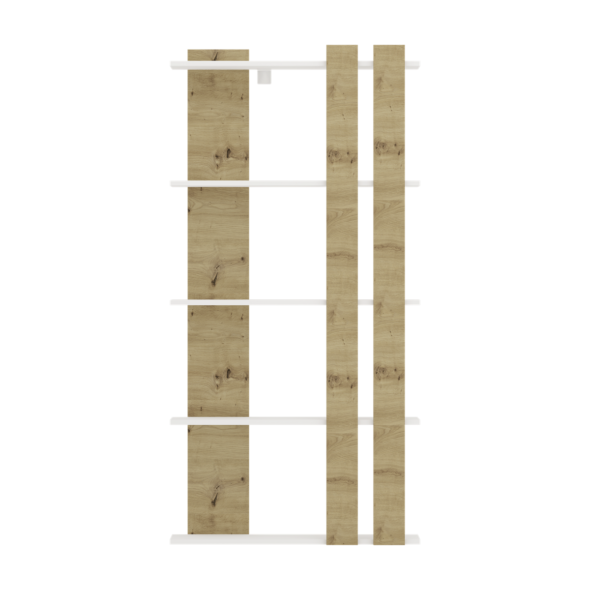כוננית מעוצבת 5 מדפים דגם נופר מבית Tudo Design
