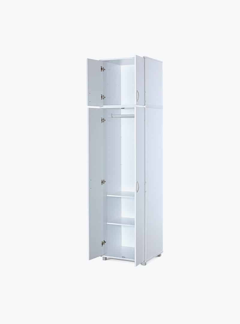 ארון עם תלייה ו-2 מדפים בתוספת ארון עליון 2 דלתות דגם יהב 602-602E מבית yiron