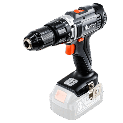 מברגה רוטטת/קודחת 18V כולל סוללה 1.5Ah ומטען 3A דגם 100311-007 מבית Hunter