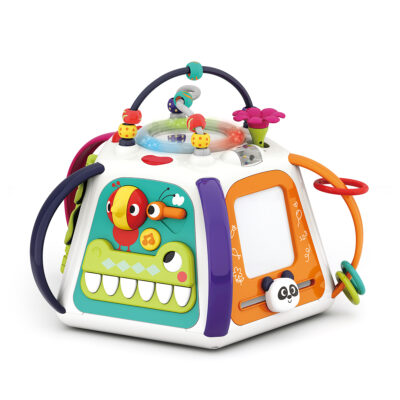 תיבת פעילות חיות ביער - Forest Activity Pyramid מבית Hola Toys