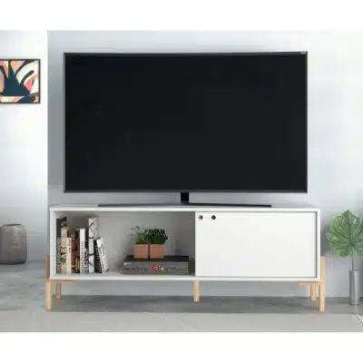 מזנון עיצוב מודרני ואחסון חכם לסלון דגם MISTRAL מבית BRADEX