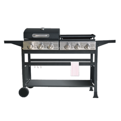 גריל גז משולב פלנצ'ה דגם BBQS600 מבית Sauter