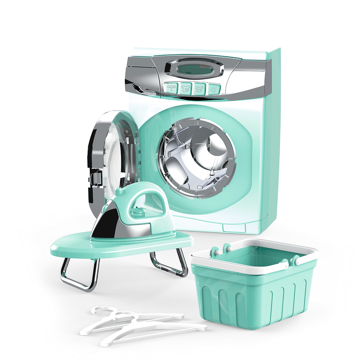 סט מכונת כביסה לילדים Washing Machine Set סט מכונת כביסה לילדים Washing Machine Set
