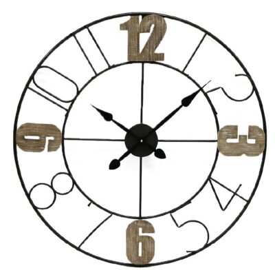שעון קיר דגם וודי מבית TUDO DESIGN