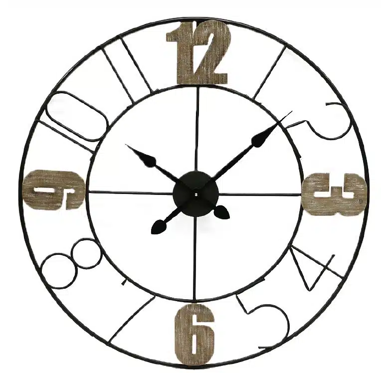 שעון קיר דגם וודי מבית TUDO DESIGN