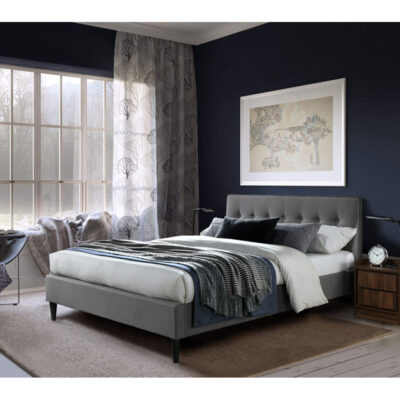 מיטה זוגית מעוצבת 180x200 דגם פוני מבית HOME DECOR