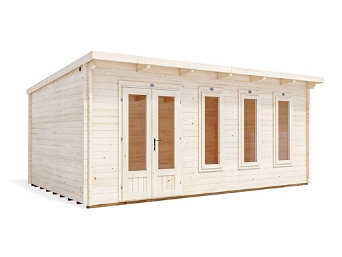 מחסן עץ פרימיום 5.5X3.5 עובי 45 ס"מ דגם Terminator מבית DunsterHouse