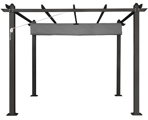 פרגולה מפוארת אלומיניום 3X4 דגם קיסר מבית Garden Top