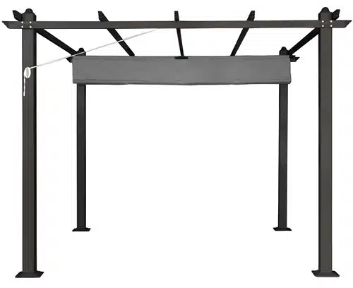 פרגולה מפוארת אלומיניום 3X4 דגם קיסר מבית Garden Top