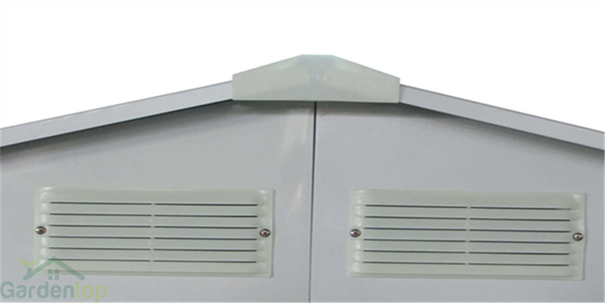 מחסן מתכת פרמיום לגינה במידות 2.13X2.55 דגם 11w78 מבית Garden Top